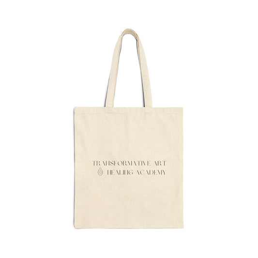 TAH  Canvas Tote Bag - Heal Deeply Guide Powerfully